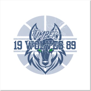 timberwolves basketball Posters and Art